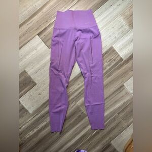 These are Nike purple leggings. In great condition. Hardly worn any.